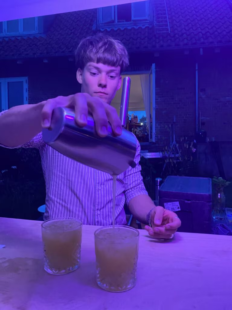 Cocktail tæt på