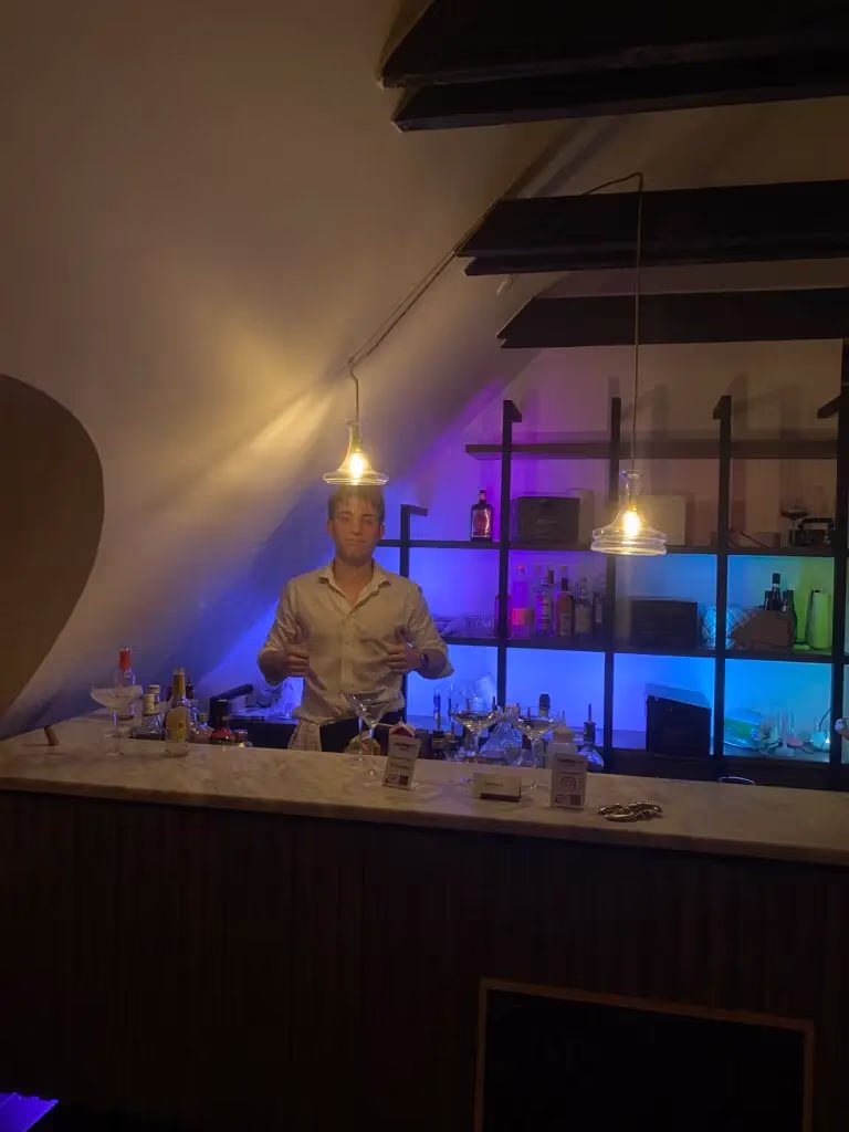 Cocktail finish