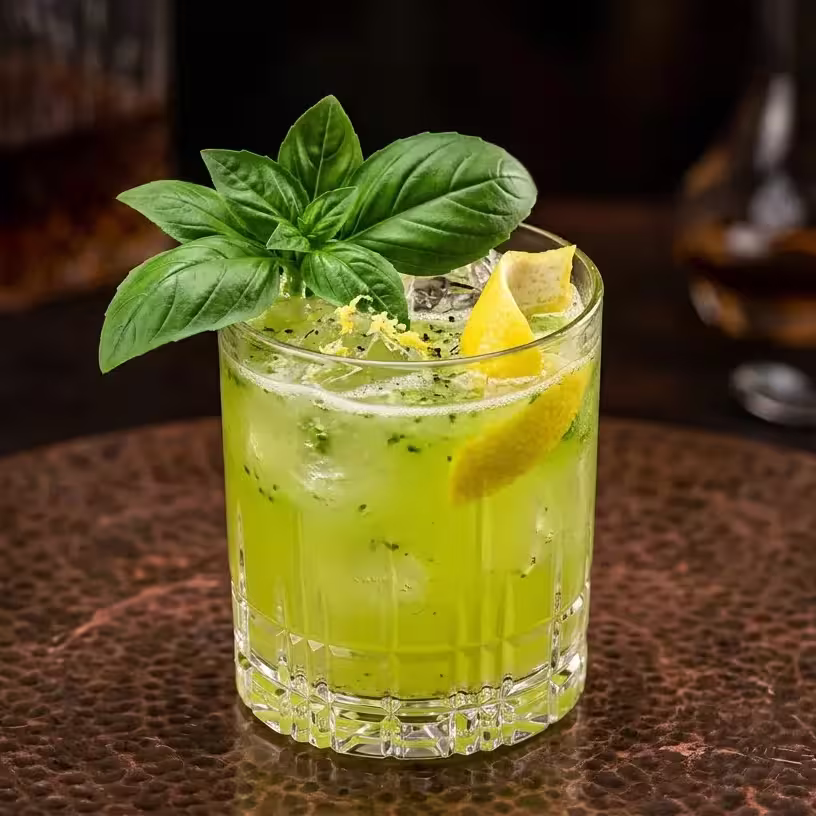 Gin Basil Smash